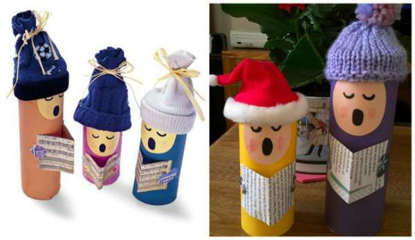 17 Activités Manuelles De Noël Pour Enfants Avec Des dedans Activité Avec Des Rouleaux De Papier Toilette