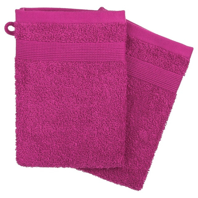 2 Gants De Toilette Fuchsia Instant D O | La Redoute destiné Gant De Toilette Hygiène 2 Gants De Toilette Fuchsia Instant D O | La Redoute destiné Gant De Toilette Hygiène