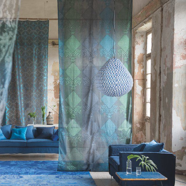 20 Beaux Rideaux Pour En Mettre Plein La Vue | Rideaux tout Rideaux Imprimes Idées Et Motifs