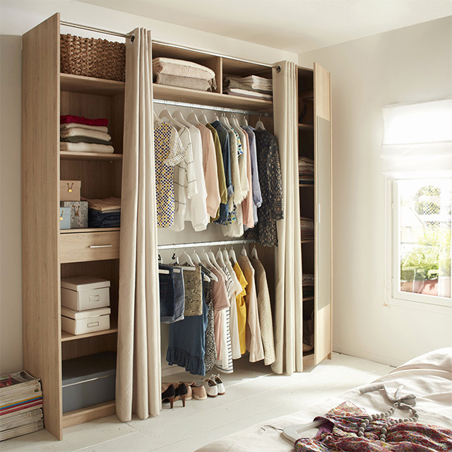 21 Des Idées Dressing Conforama encequiconcerne Rideau Pour Penderie