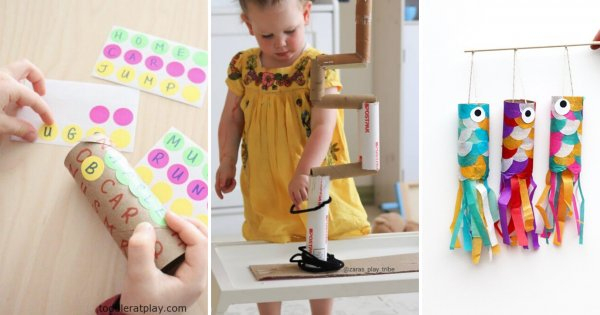 24 Activités À Faire Avec Des Rouleaux De Papier Toilette concernant Toilette Bouchee Que Faire