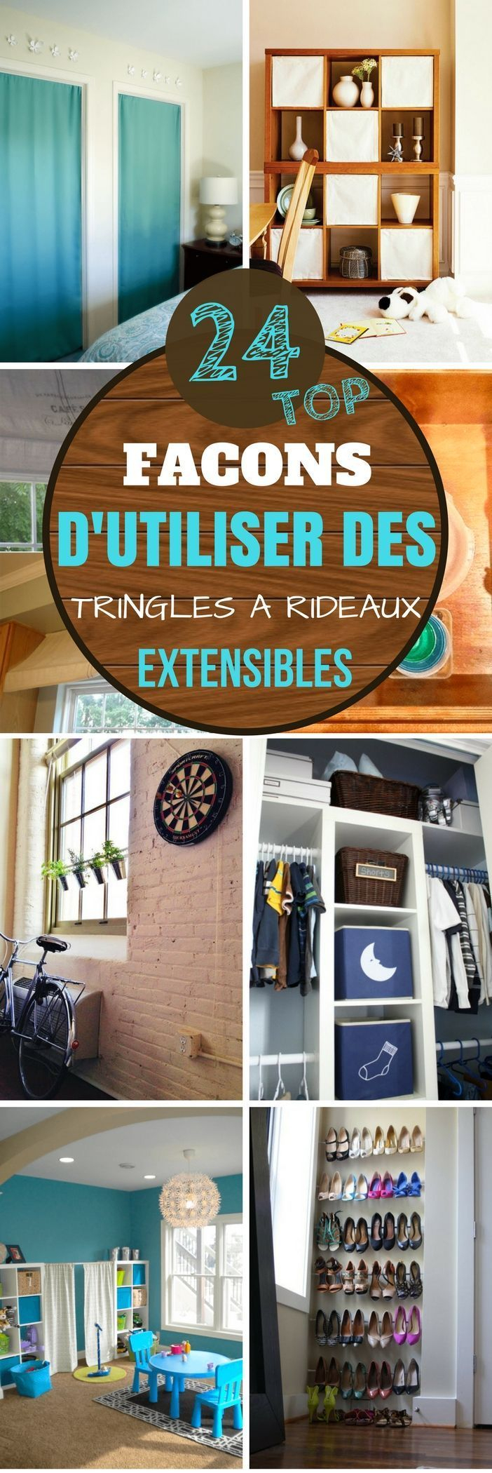24 Brillantes Façons D'Utiliser Des Tringles A Rideaux concernant Tringle Rideau Sous Evier 24 Brillantes Façons D'Utiliser Des Tringles A Rideaux concernant Tringle Rideau Sous Evier