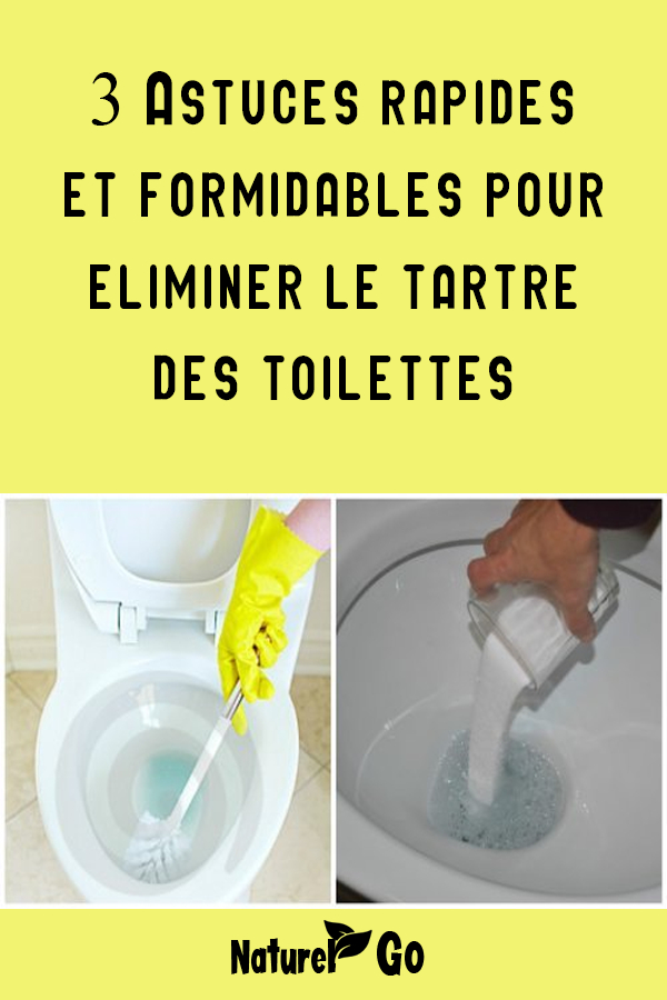 3 Astuces Rapides Et Formidables Pour Éliminer Le Tartre pour Acide Pour Deboucher Toilette