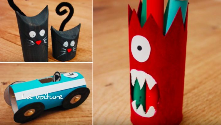 4 Bricolages Avec Des Rouleaux De Papier Toilette À pour Bricolage Halloween Avec Rouleau Papier Toilette 4 Bricolages Avec Des Rouleaux De Papier Toilette À pour Bricolage Halloween Avec Rouleau Papier Toilette