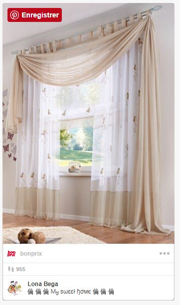 5 Idées Originales Pour Vos Rideaux, Dénichées Sur Pinterest pour Rideaux Facile A Poser 5 Idées Originales Pour Vos Rideaux, Dénichées Sur Pinterest pour Rideaux Facile A Poser