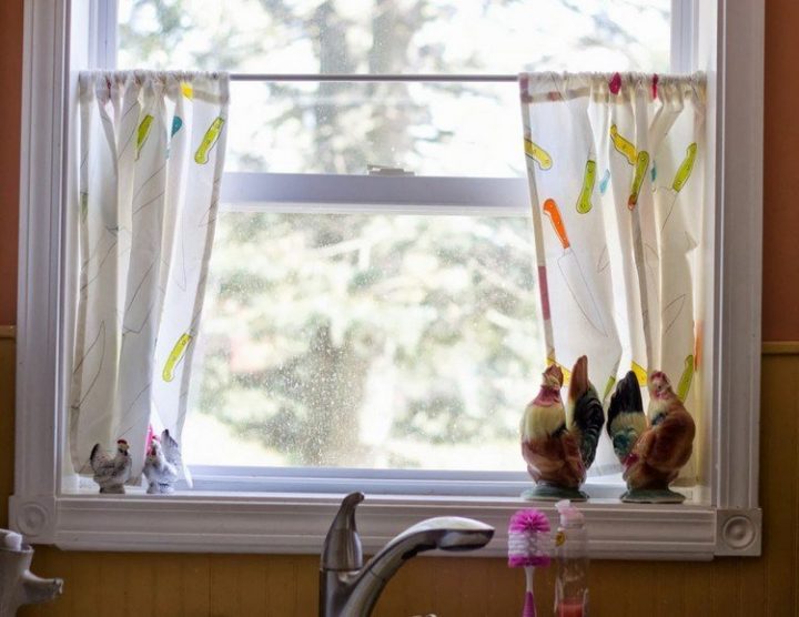 55 Rideaux De Cuisine Et Stores Pour « Habiller » Les Fenêtres à Rideaux De Cuisine Originaux