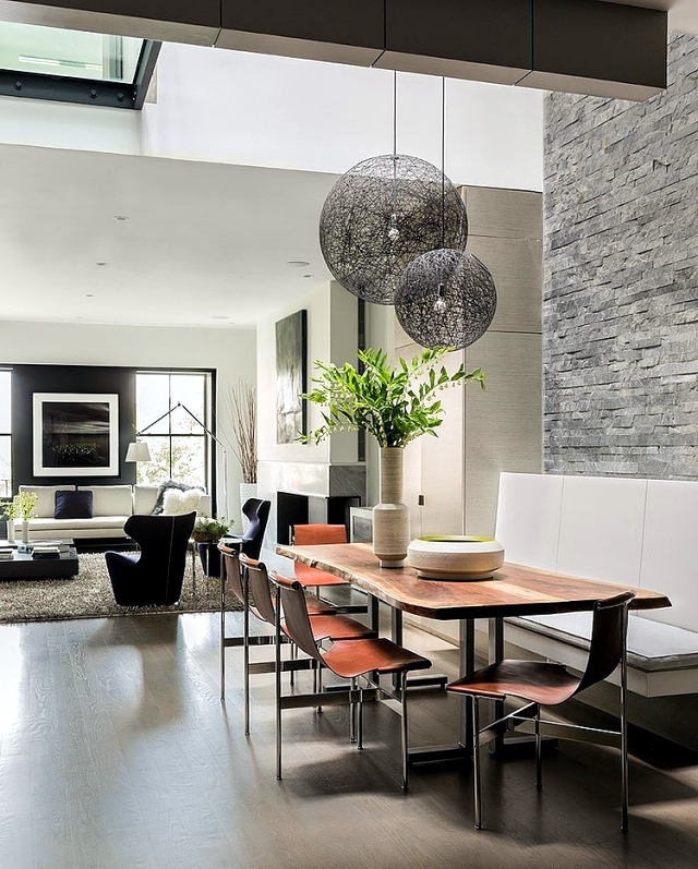 57 Design Ideas For The Dining World Of Professional destiné Lustre De Salle À Manger