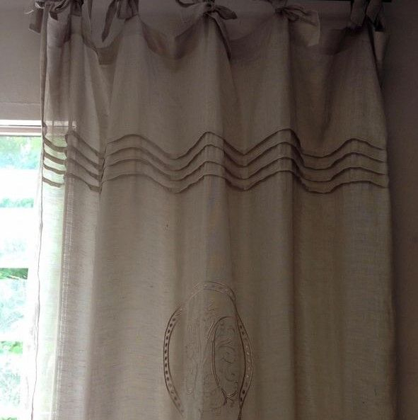 67 Best Rideaux Brise Bise Images On Pinterest | Tier encequiconcerne Rideaux Couleur Lin