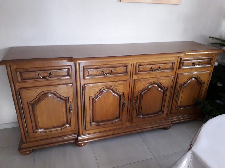 À Vendre : Salle À Manger En Chêne Massif – Radio Mélodie intérieur Salle A Manger Chene Clair Massif