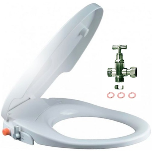 Abattant Douchette Japonaise : Une Lunette Avec Double Jet pour Toilette Avec Bidet Intégré Abattant Douchette Japonaise : Une Lunette Avec Double Jet pour Toilette Avec Bidet Intégré
