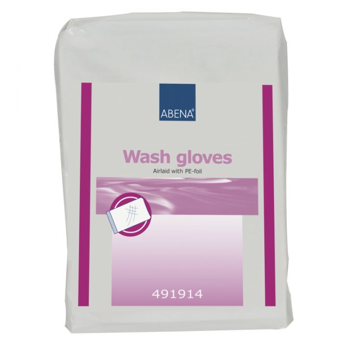 Abena – Gant De Toilette Usage Unique concernant Gants De Toilette À Usage Unique