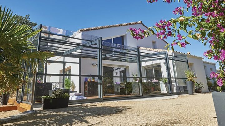 Abri De Terrasse À La-Roche-Sur-Yon En Vendée (85 avec Véranda Rideau La Roche Sur Yon