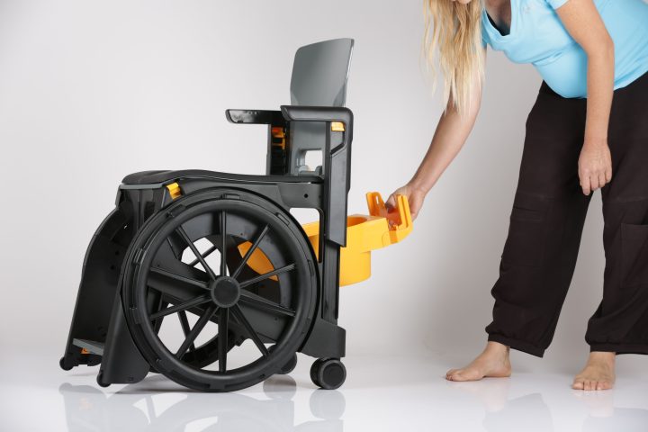 Accessoire Fauteuil Wheelable, Seau De Conversion En à Fauteuil De Douche Pliant Accessoire Fauteuil Wheelable, Seau De Conversion En à Fauteuil De Douche Pliant