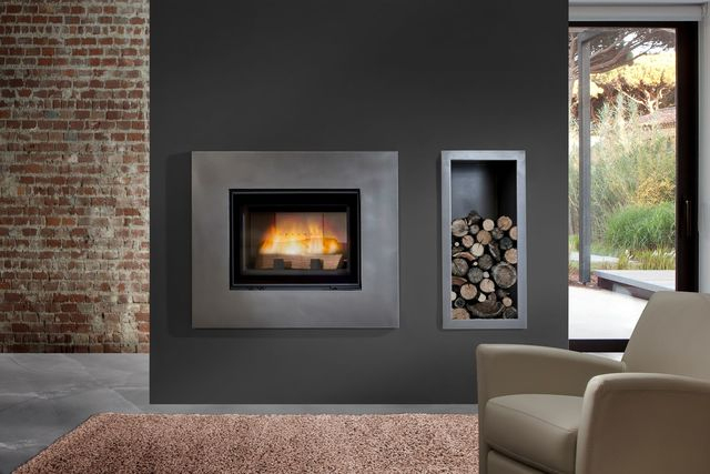 Achat Cheminée : Bien La Choisir Avec Nos Conseils – Côté destiné Cheminée Bois Moderne