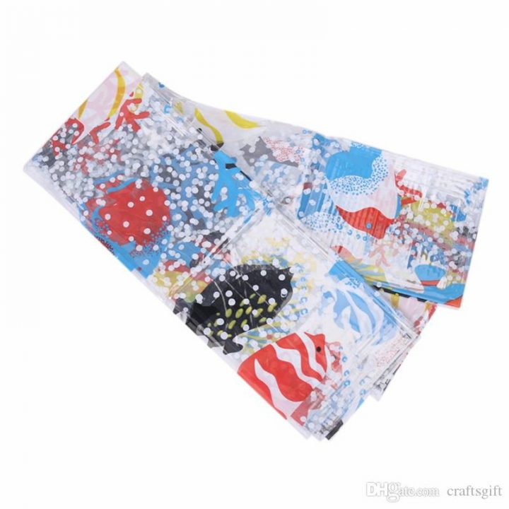Acheter 180 * 200 Cm Poissons Tropicaux Pvc En Plastique serapportantà Rideau En Plastique Exterieur