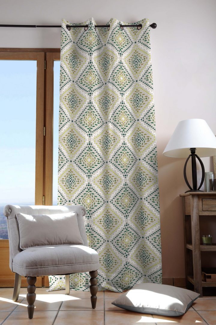 Acheter Des Rideaux Géométriques Sur Mesure concernant Rideaux Motif Geometrique Acheter Des Rideaux Géométriques Sur Mesure concernant Rideaux Motif Geometrique