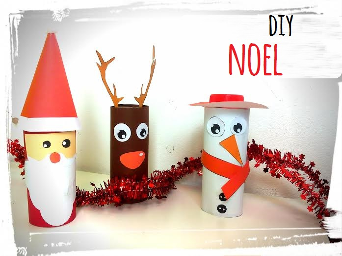 Activité Manuelle De Noël Avec Des Rouleaux De Papier pour Activité Manuelle Avec Rouleau Papier Toilette