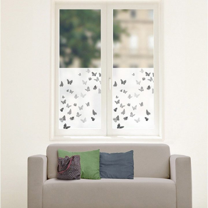Adhésif Pour Opacifier Fenêtre Si Pas De Rideaux | Sticker dedans Rideaux De Vitrage Adhésif Pour Opacifier Fenêtre Si Pas De Rideaux | Sticker dedans Rideaux De Vitrage