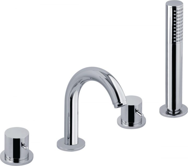 Alterna – Thermostatique Bain-Douche Design Inox Brossé avec Mitigeur Thermostatique Bain Douche Sur Gorge Alterna – Thermostatique Bain-Douche Design Inox Brossé avec Mitigeur Thermostatique Bain Douche Sur Gorge