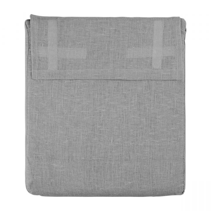 Anais – Paire De Rideaux 140X280Cm En Lin Gris – Habitat encequiconcerne Rideaux Habitat