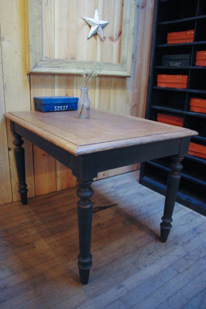 Ancienne Table En Bois Par Le Marchand D'Oublis | Rénover avec Salle A Manger Ancienne