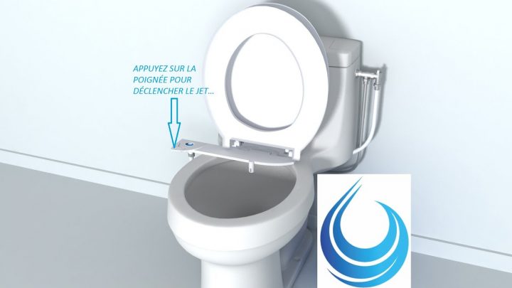 Animation Installation Douchette Wedjet (Md) Type Wc encequiconcerne Toilette Japonais