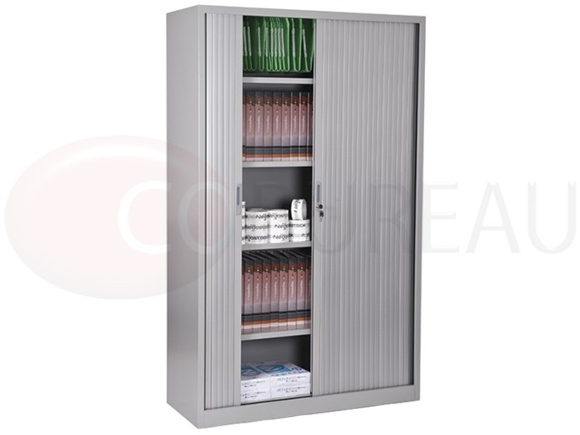 Armoire A Rideaux – L. 120 X H. 200 Cm – Corps Aluminium serapportantà Rideau Hauteur 200