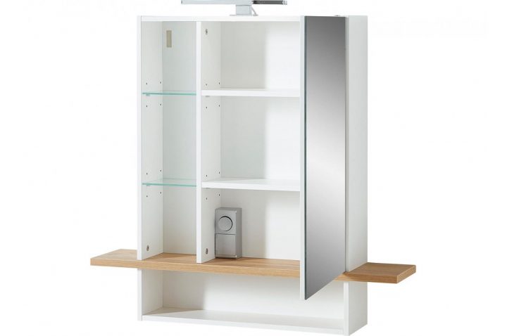 Armoire De Toilette Blanche Et Chêne Pour Salle De Bain serapportantà Eclairage Pour Armoire De Toilette Armoire De Toilette Blanche Et Chêne Pour Salle De Bain serapportantà Eclairage Pour Armoire De Toilette