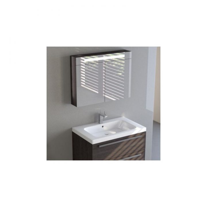 Armoire De Toilette Legna 80 Cm tout Armoire De Toilette Rossignol