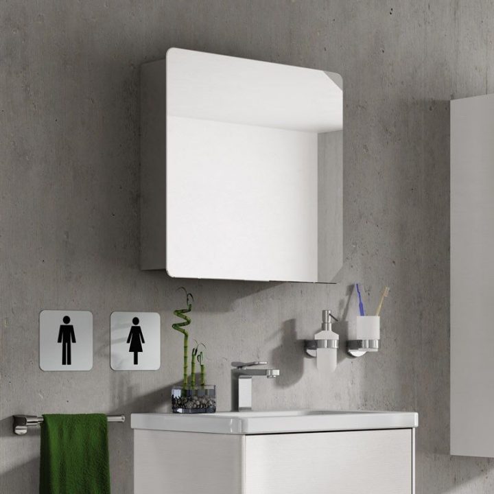 Armoire De Toilette Sonia 600 Mm – Masalledebain intérieur Armoir De Toilette