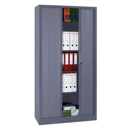 Armoire Haute À Rideaux En Kit – Largeur 100 Cm – Manutan intérieur Rideaux Largeur 100 Cm Armoire Haute À Rideaux En Kit – Largeur 100 Cm – Manutan intérieur Rideaux Largeur 100 Cm