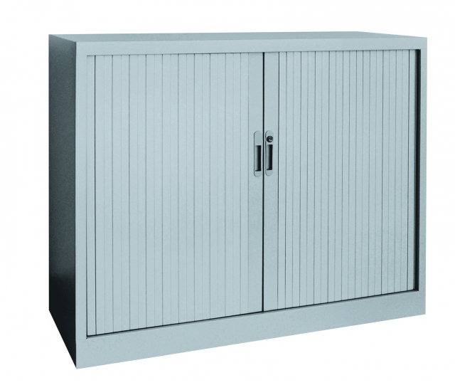 Armoire Standard Avec Portes A Rideaux – Gris – H. 100 Cm pour Rideaux Largeur 100 Cm Armoire Standard Avec Portes A Rideaux – Gris – H. 100 Cm pour Rideaux Largeur 100 Cm