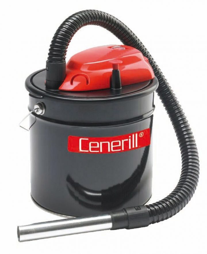Aspirateur A Cendres Cheminée 800W-Bidon Tôle Laquée 18L serapportantà Aspirateur Cheminée