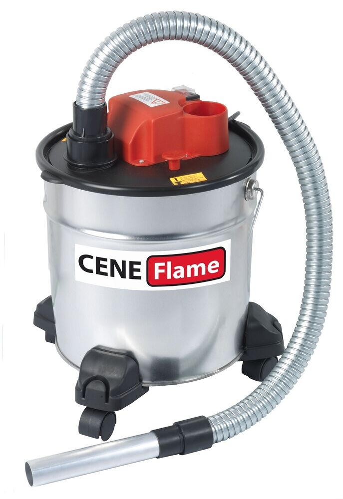 Aspirateur A Cendres Froides Cheminee 1200W – Bidon 18L concernant Aspirateur Cheminée