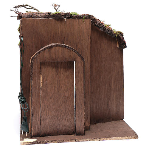 Atelier Boulanger Crèche Napolitaine | Vente En Ligne Sur intérieur Cheminée Electrique Boulanger