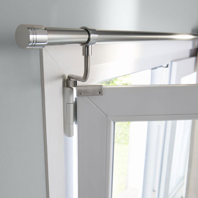 Attache Tringle Rideau Pour Fenetre Pvc – Idée De Travaux encequiconcerne Tringle A Rideau Sans Percer Pour Baie Coulissante