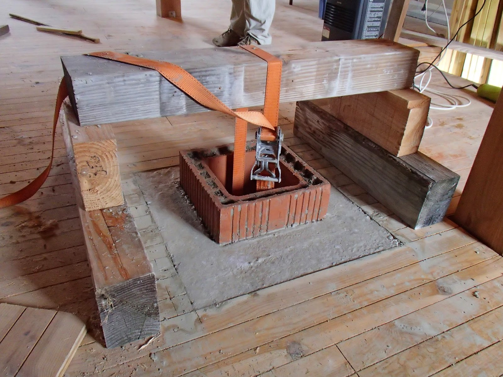 Autoconstruction Bois Et Paille En Vallée D'Ossau (64 à Boisseau Cheminée