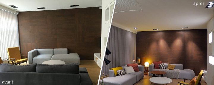 Avant / Après :Photo Détail Coaching Déco Par La B.e.aut.e pour Rideaux Grenoble