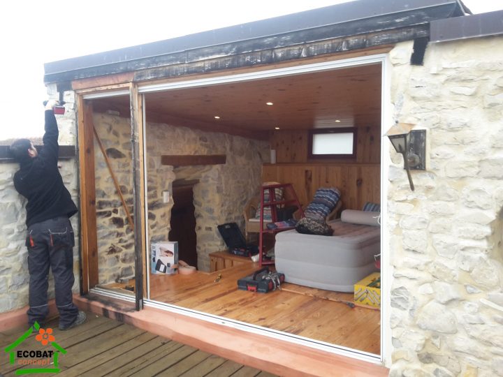 Baie Coulissante Vitree Aluminium – Mauressargues serapportantà Rideaux Fenetre 3 Vantaux Baie Coulissante Vitree Aluminium – Mauressargues serapportantà Rideaux Fenetre 3 Vantaux