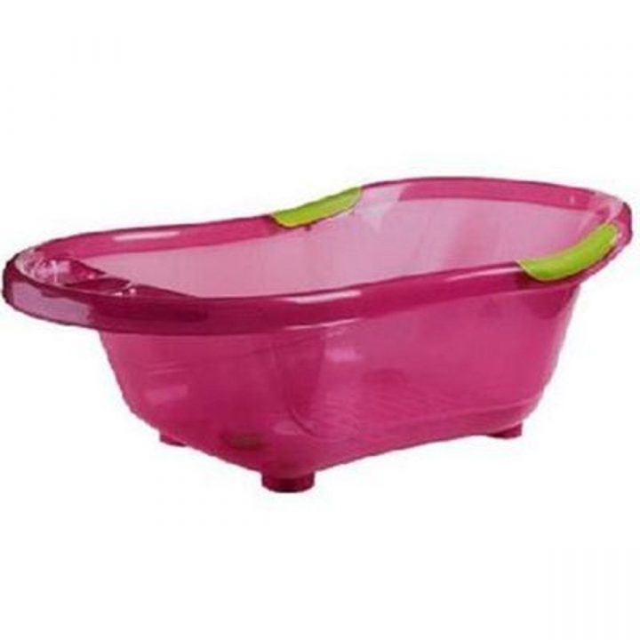 Baignoire Bébé Avec Vidange Rose | Baignoire Bébé avec Baignoire Enfant Pour Douche