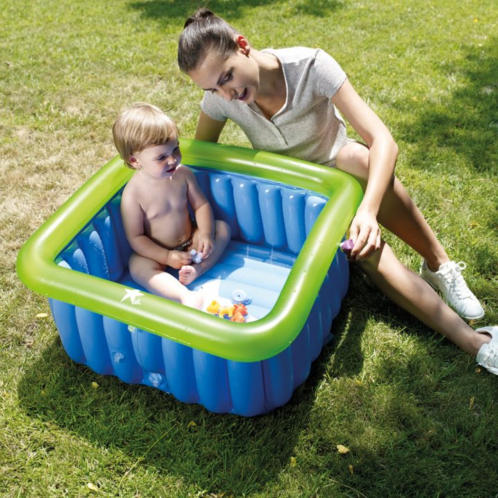 Baignoire Bébé Gonflable Pour Espace Douche 60X60Cm De tout Baignoire Enfant Pour Douche