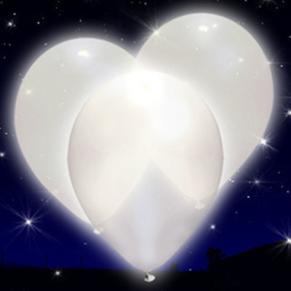 Ballon Lumineux Blanc – Ballon Gonflable Led – Badaboum dedans Rideau Lumineux Led Pas Cher