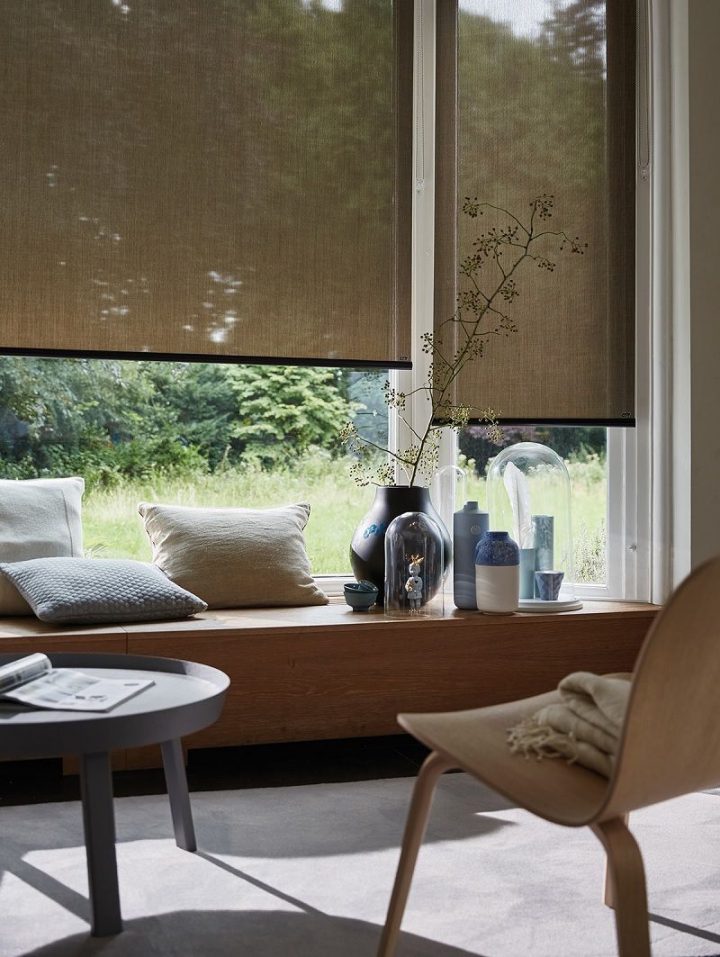 Banc D'Intérieur Au Rebord De La Fenêtre- 40 Idées Chic En tout Rideau Roulant Interieur