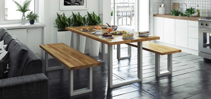 Banc En Bois Massif Styl Pour Table A Manger dedans Banc Salle À Manger