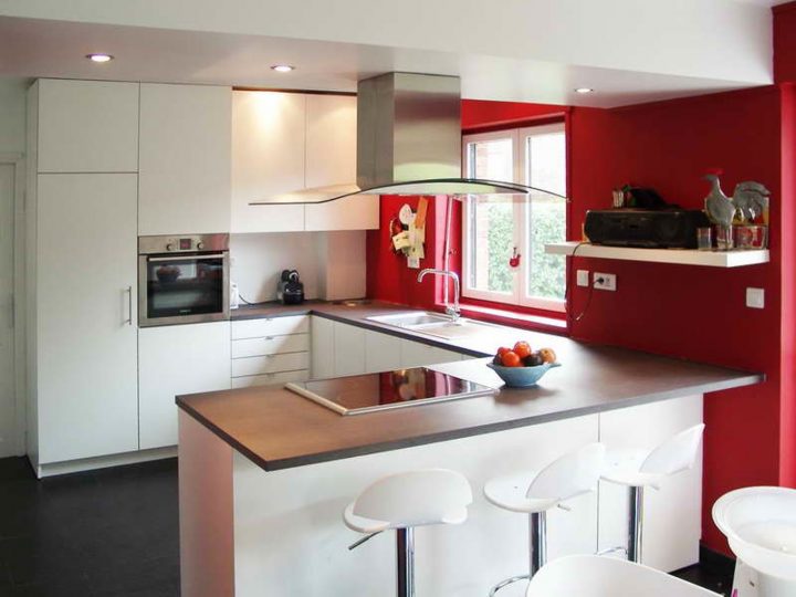 Bar Americain Cuisine – Maison Parallele intérieur Meuble Salle À Manger Pas Cher