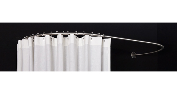 Barre Pour Rideau De Douche Ou Pour Rideau De Baignoire dedans Tringle Rideau Baignoire Barre Pour Rideau De Douche Ou Pour Rideau De Baignoire dedans Tringle Rideau Baignoire
