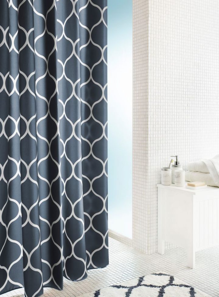 Basic Geometry At Its Best | Simons Maison Giant Trellis concernant Rideau Douche Simons