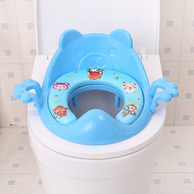 Bébé Petit Pot Siège De Toilette Couverture Souple Enfants dedans Produit Pour Déboucher Les Toilettes