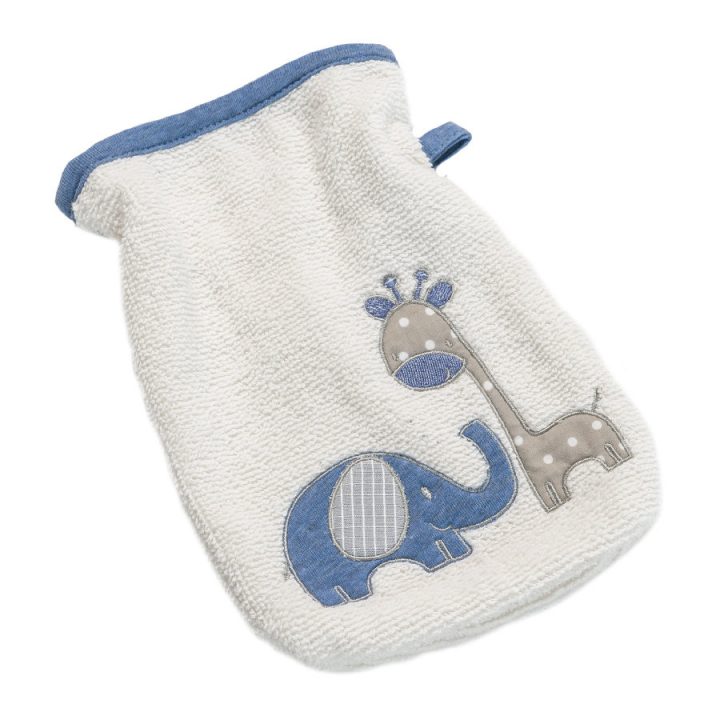 Bebes Collection Gant De Toilette Enfant Max Et Mila Bleu dedans Gant De Toilette Bébé