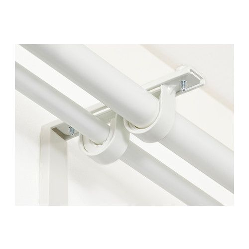 Betydlig Support Pour Tringle À Rideaux – Blanc | Ikea encequiconcerne Tringle A Rideau Blanche